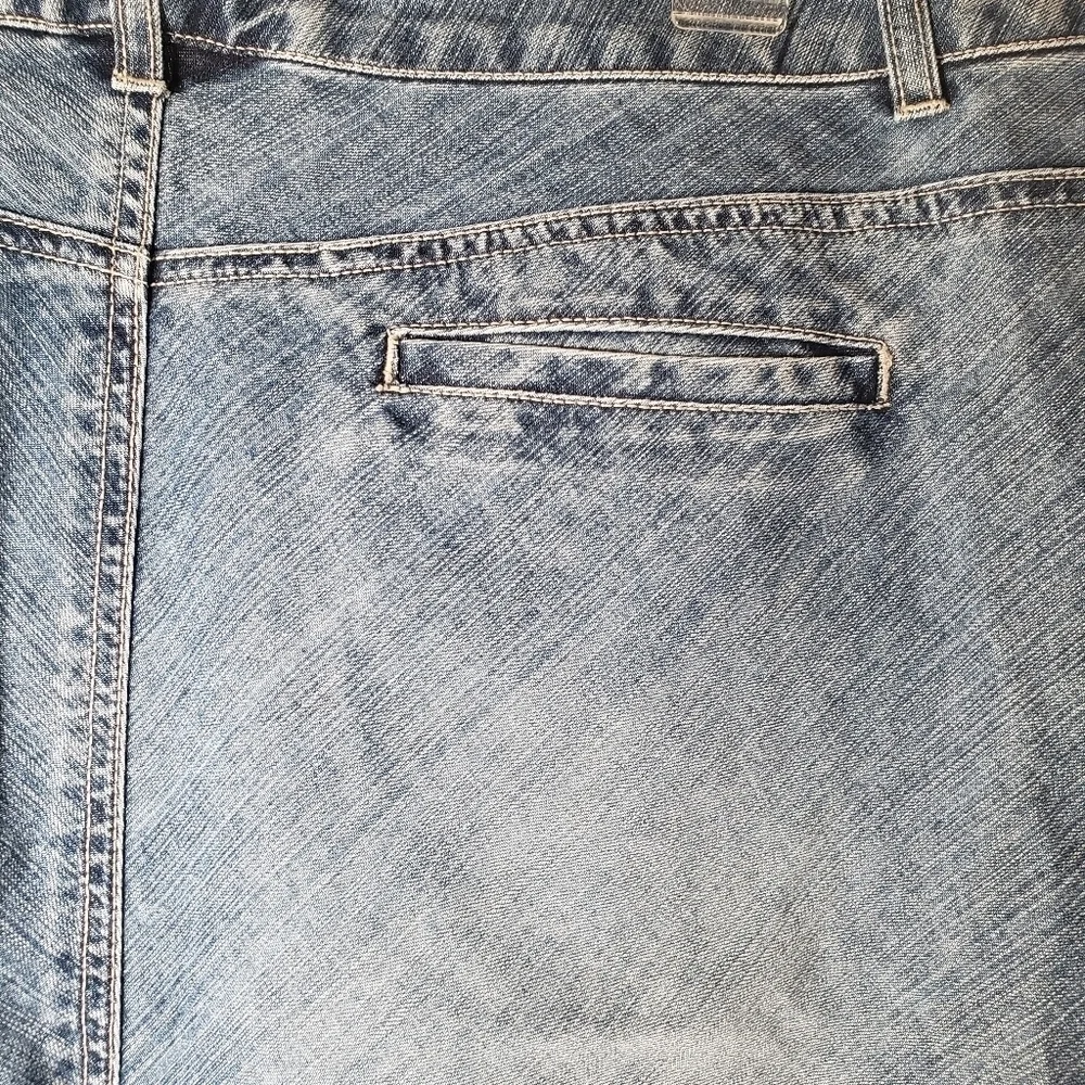 Route 66 Medium Washed Blue Jean Skirt Sz 16